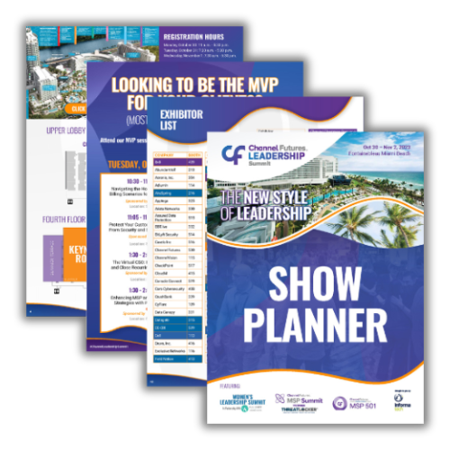 An image of the digital show planner cover