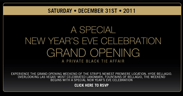 New Years Eve - December 31