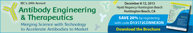 The IBC’s 24th Annual Antibody Engineering & Therapeutics meeting is your opportunity to attend the industry's most important scientific and networking meeting in the antibody field.