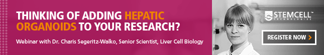 Register now for a live webinar on adding hepatic organoids to your research.