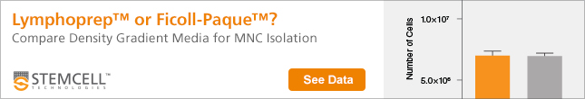 GLymphoprep™ or Ficoll-Paque™? See Data - Compare Density Gradient Media for MNC Isolation