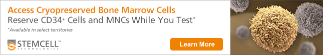 Reserve Cryopreserved Bone Marrow CD34+ cells and MNCs While You Test