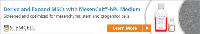 Derive and Expand MSCs in MesenCult™-hPL Medium. Learn more.