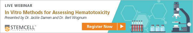 Register Now for our Live Webinar- Anticipating Cytopenia: In Vitro Methods for Assessing Hematotoxicity