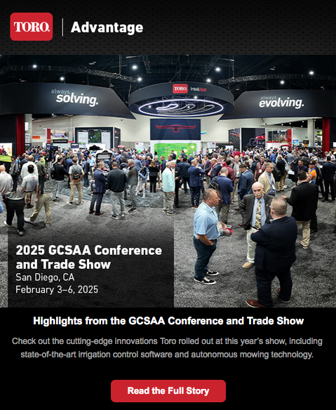 Toro Advantage Newsletter