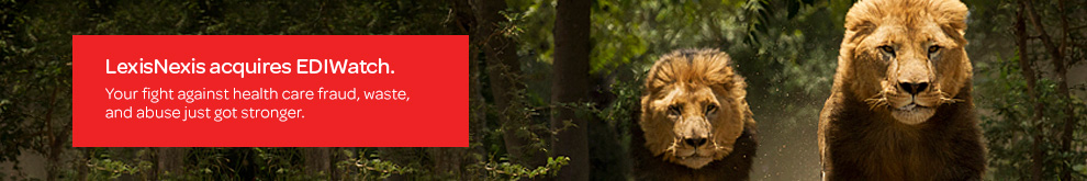 LexisNexis acquires EDIWatch.