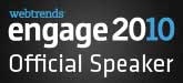 Engage 2010 Official Speaker