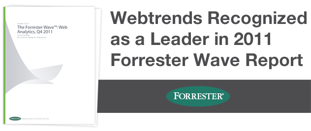 The Forrester Wave: Web Analytics, Q4 2011 report