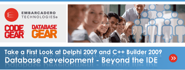 The Embarcadero Developer Workshop Programme - Database Development - Beyond the IDE