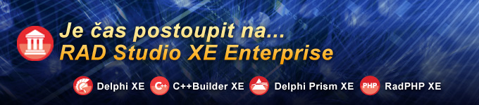 Je èas postoupit na ... RAD Studio XE Enterprise