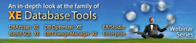 An in-depth look at the XE family of Database Tools 