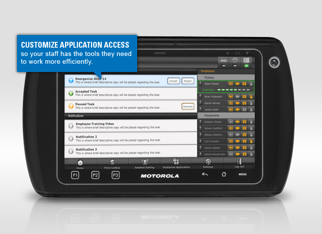 Customize application access