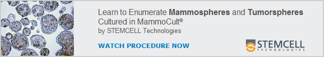 Watch Video: Learn How to Enumerate Mammospheres and Tumorspheres Cultured in MammoCult™