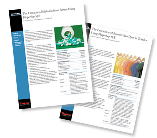 Thermo Scientific HyperSep SLE Application Notes