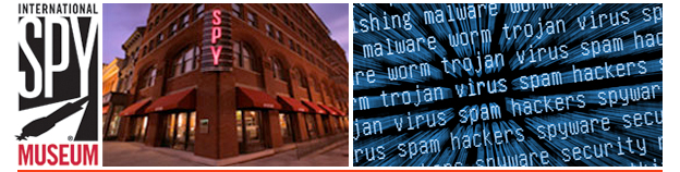 spy museum banner