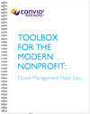 Convio Nonprofit Donor Management Guide