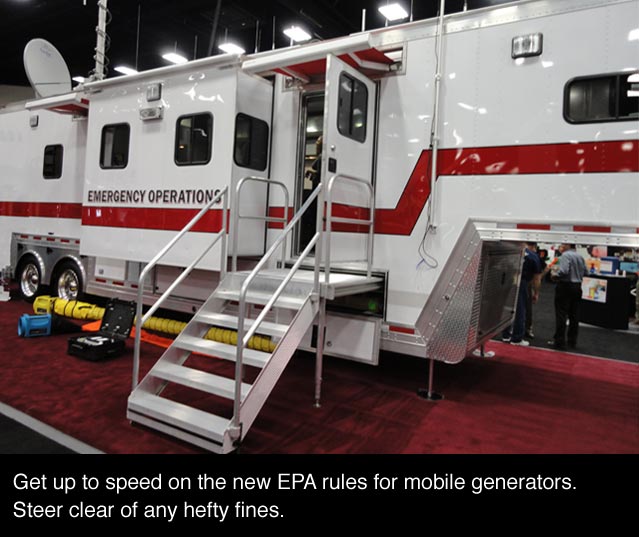 New EPA Rules for Mobile Generators