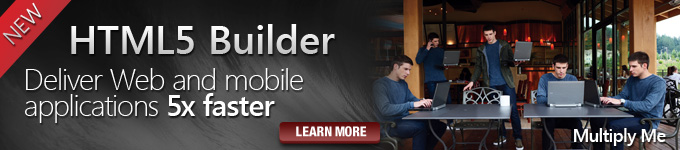 HTML5 Builder - Deliver Web and mobile applications 5x faster - Learn More