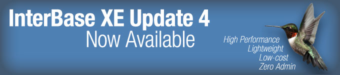 InterBase XE Update 4 Upgrade Now Available