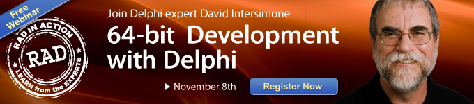 64-Bit Development with Delphi Webinar