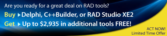 Are you ready for a great deal on RAD tools?