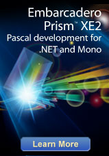 Embarcadero Prism XE2 - Pascal development for .NET and Mono