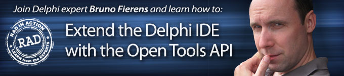 Learn how to Extend the Delph IDE with the Open Tools API
