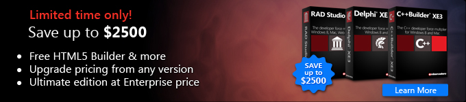 Save up to $2500 - Free HTML5 Builder & more