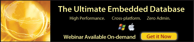 The Ultimate Embedded Database - Webinar Available On-demand