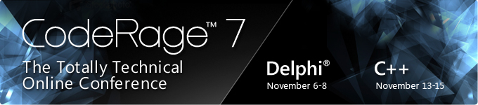 CodeRage 7 - The Totally Technical Online Conference