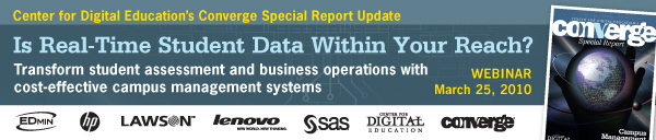 Is Real-Time Student Data Within Your Reach? Webinar, March 25