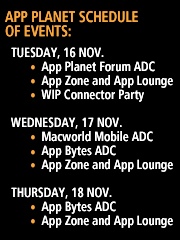 AppPlanet-Event-Schedule