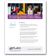 Taking Control: Integrated ERP Solution Helps Supplier Cut Costs, Improve Productivity, and Streamline Operations