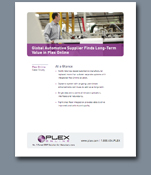 Global Automotive Supplier Finds Long-Term Value in Plex Online