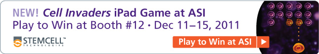 NEW! Play the Cell Invaders iPad Game at ASI (Booth #12, Adelaide, Dec 11-15 2011)