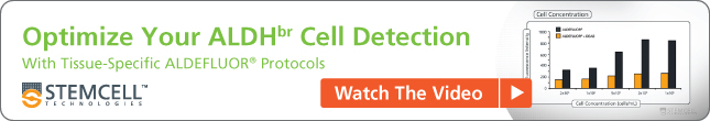 Watch the Video: Optimize Your ALDHbr Cell Detection with Tissue-Specific ALDEFLUOR™ Protocols 