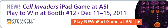 NEW! Play the Cell Invaders iPad Game at ASI (Booth #12, Adelaide, Dec 11-15 2011) 