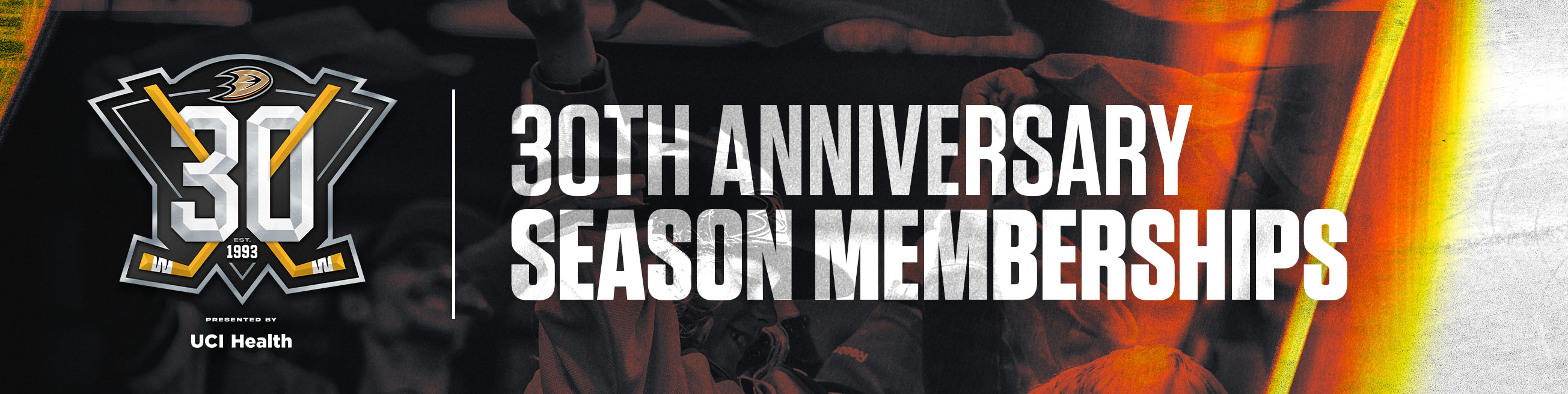 Orange Alliance 30th anniversary season memberships header image