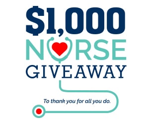 $1,000 Nurse Giveaway