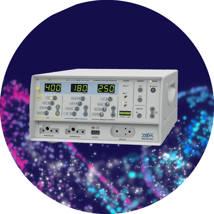 Bisturis Eletronicos WEM - SS-501SX - SS-501LX - SS-200E - HF-120