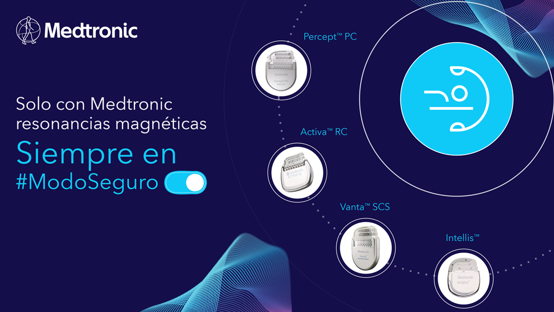 Solo con Medtronic resonancias magnéticas siempre en #ModoSeguro