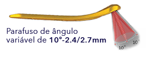 Parafusos de ângulo variável
