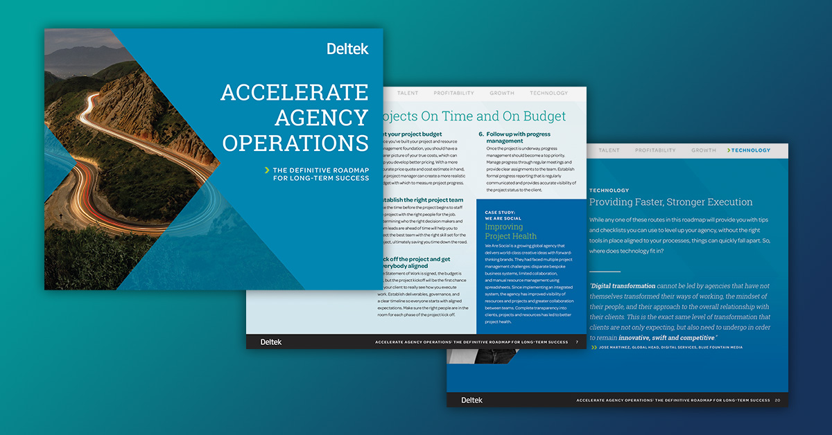 The Agency Operations Roadmap