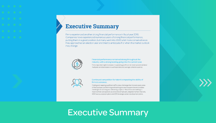 Deltek’s 41st Annual Architecture & Engineering Industry Study: Executive Summary