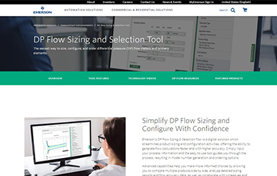 DP Flow Sizing and Selection Tool