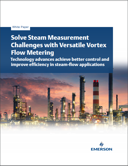 WhitePaper: Solve Steam Measurement Challenges with Versatile Vortex Flow Meter