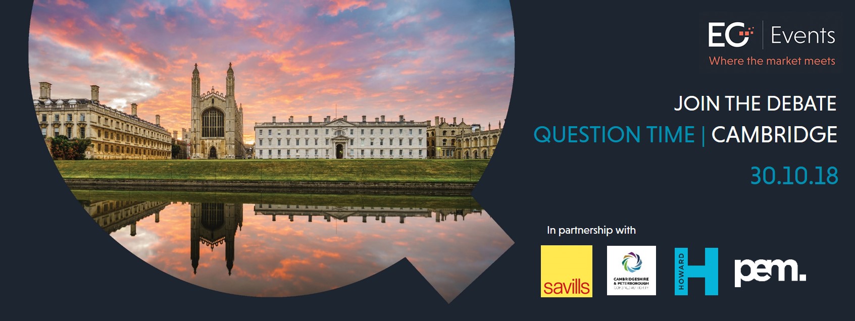Question Time Cambridge | The Cambridge Corn Exchange, CB2 3QE | 30.10.2018