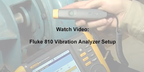 Fluke 810 Vibration Analyzer Setup