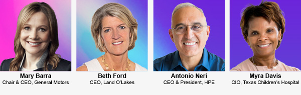 World-class CEOs, tech leaders and sports titans