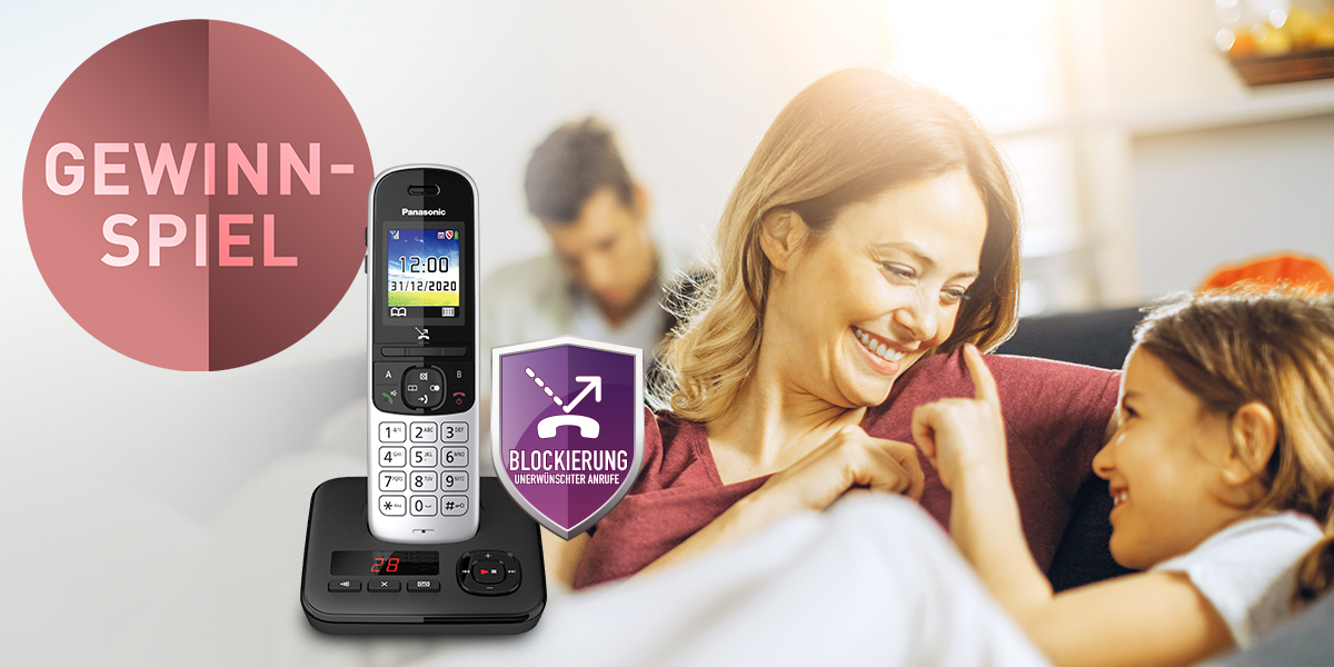 Gewinnspiel KX-TGH720 Gewinnspiel KX-TGH720